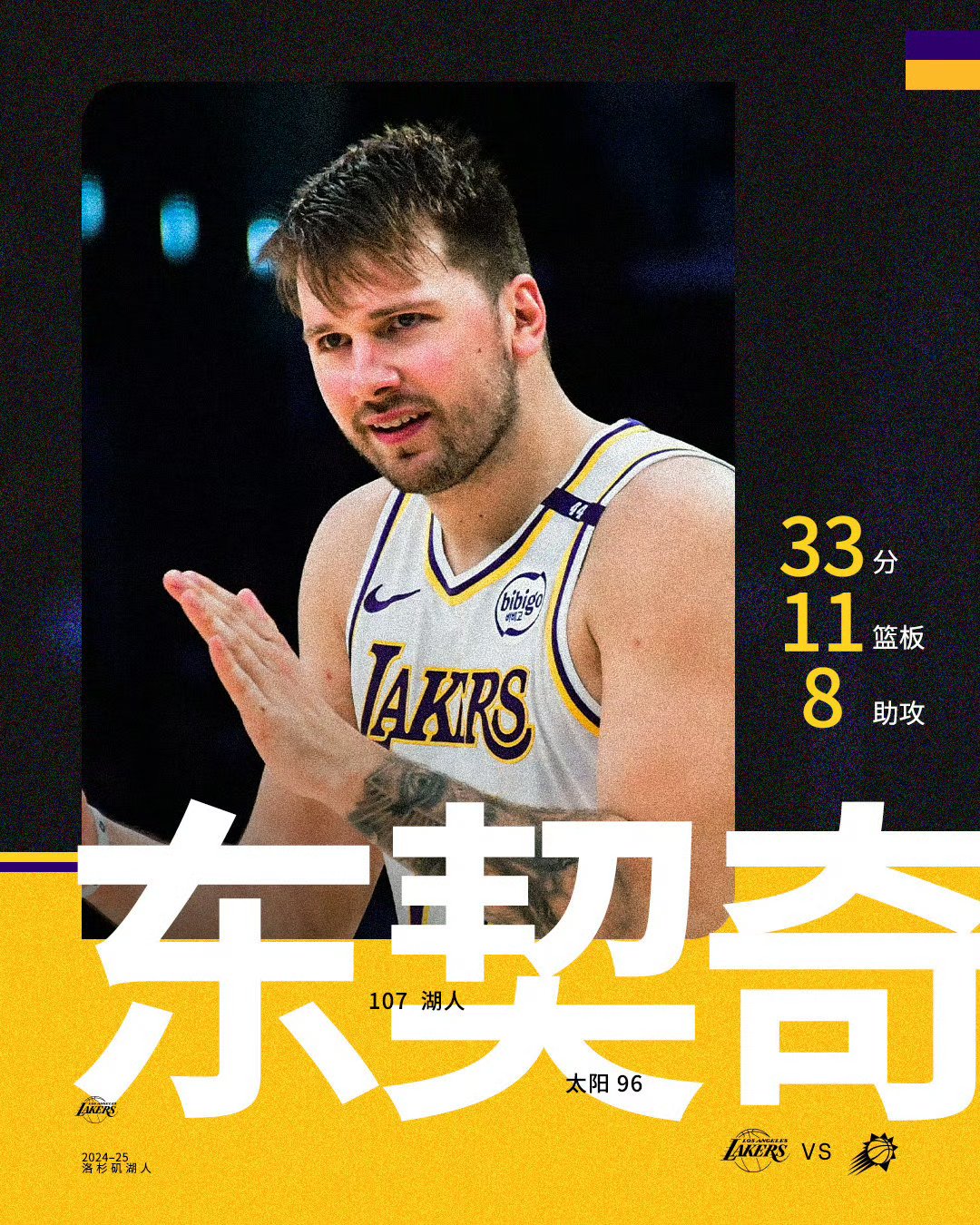  东契奇最精彩的一场比赛 